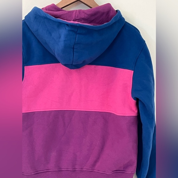 Circa | Color Block Zip-Up Hoodie - Picture 6 of 11